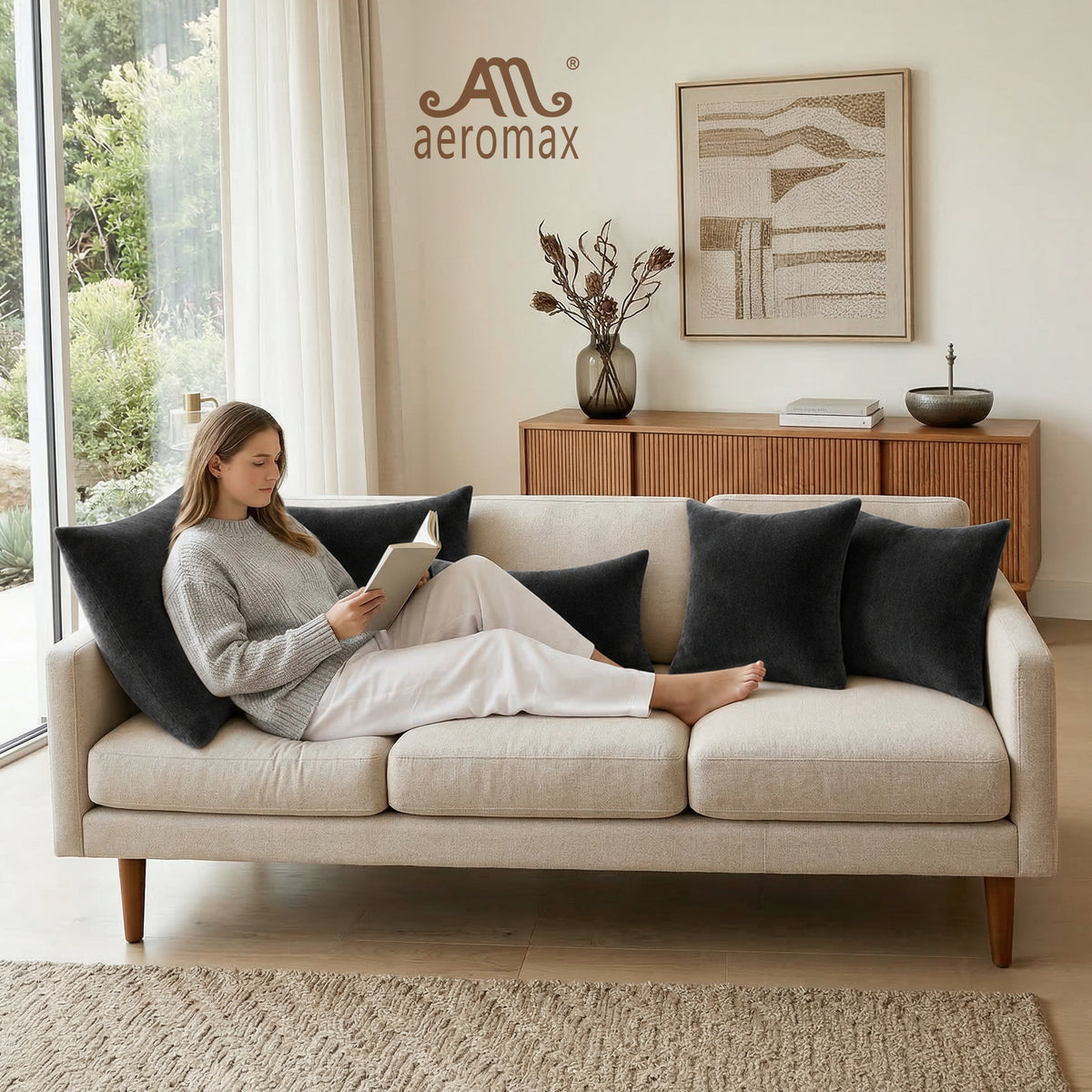 Throw Pillow Memory Foam Pillow Insert - Rectangular Lumbar Support Pillow for Decorative Cushion Bed Couch Sofa - Non-Deforming Over Time