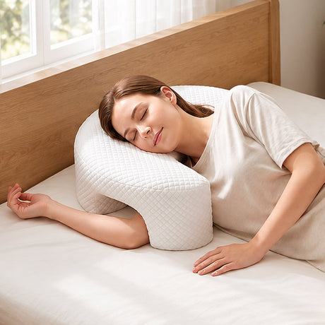 Side Sleeping Pillows with Arm Holes